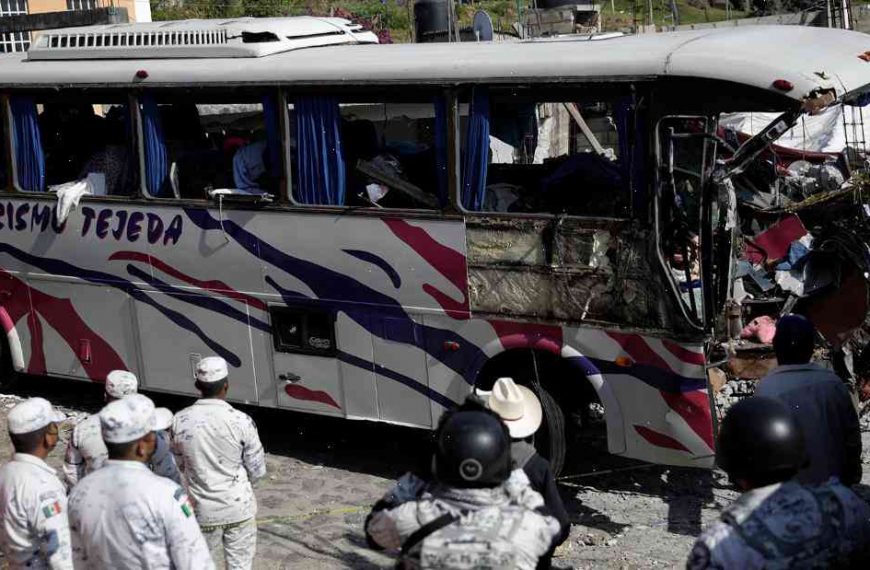 Mexico bus crash: 19 dead, dozens injured after truck hit